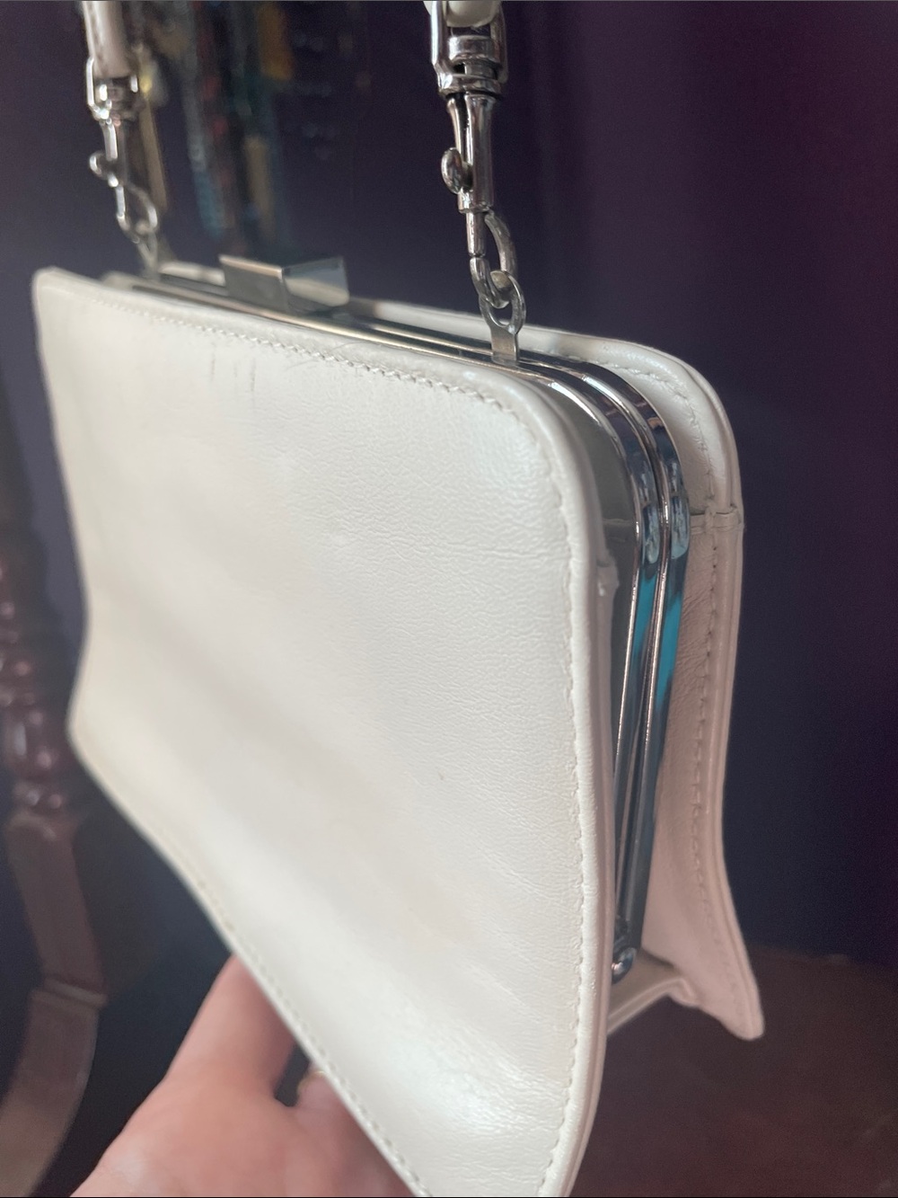 VTG PRESTON & YORK LEATHER CROSSBODY - Picture 9 of 9